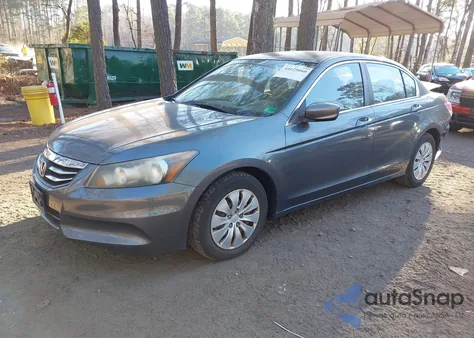 2012 Honda Accord 2.4 Lx из США, поврежденный, VIN 1HGCP2F35CA009704